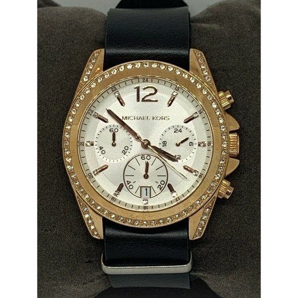 Michael Kors MK5836 Women\'s Black Leather Analog W main image 10